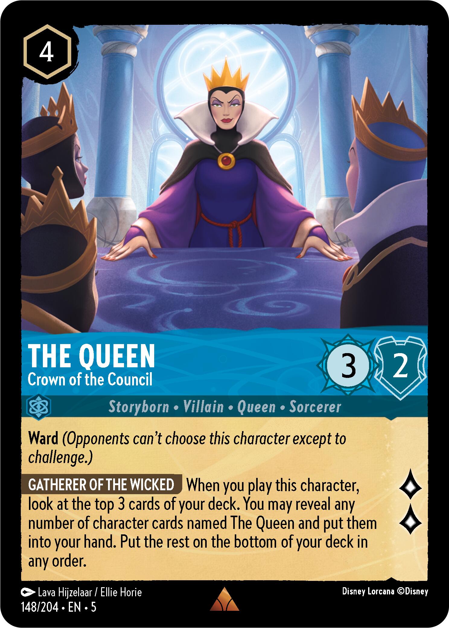 The Queen - Crown of the Council (148/204) [Shimmering Skies] | Empire Gaming NC
