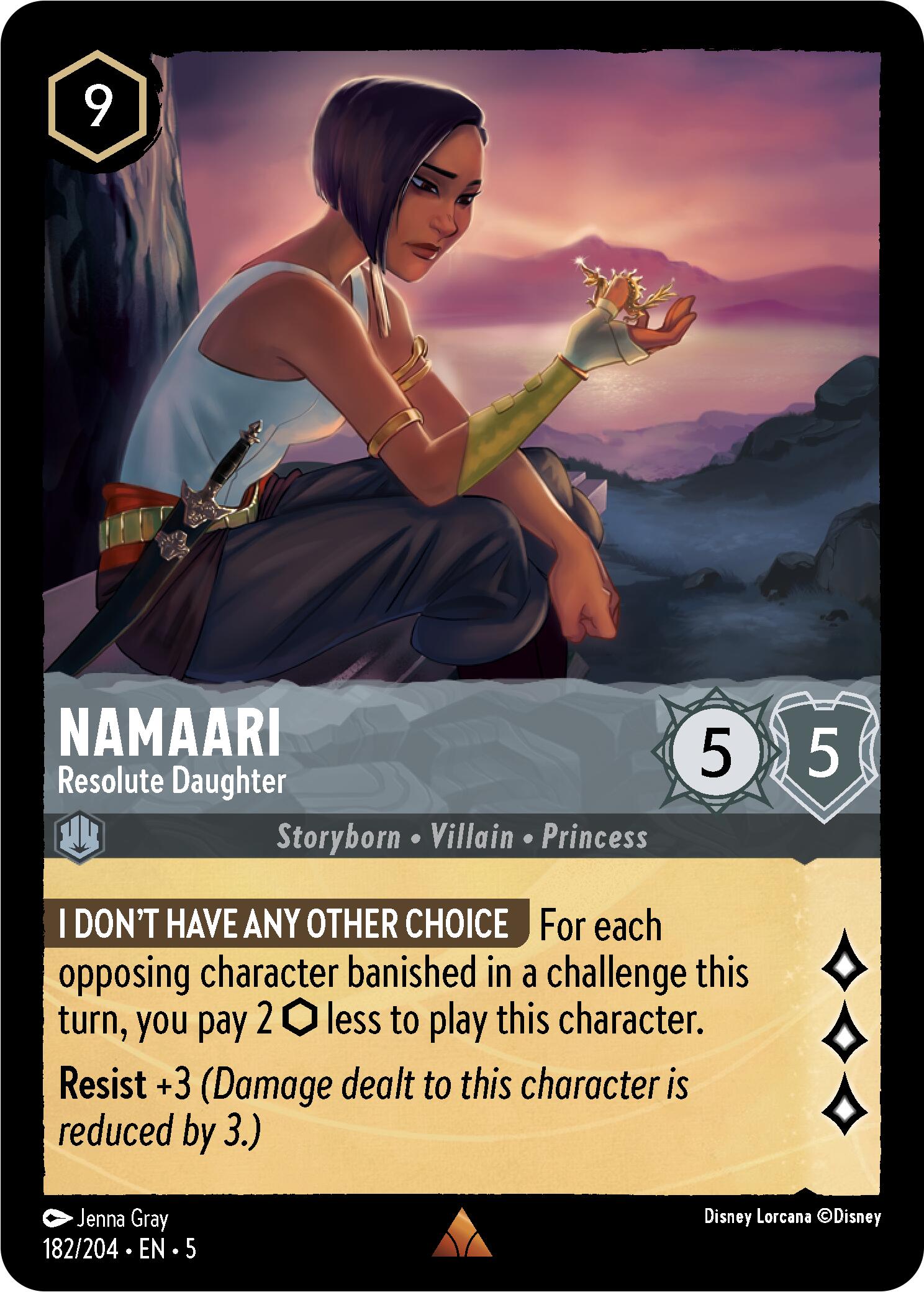 Namaari - Resolute Daughter (182/204) [Shimmering Skies] | Empire Gaming NC