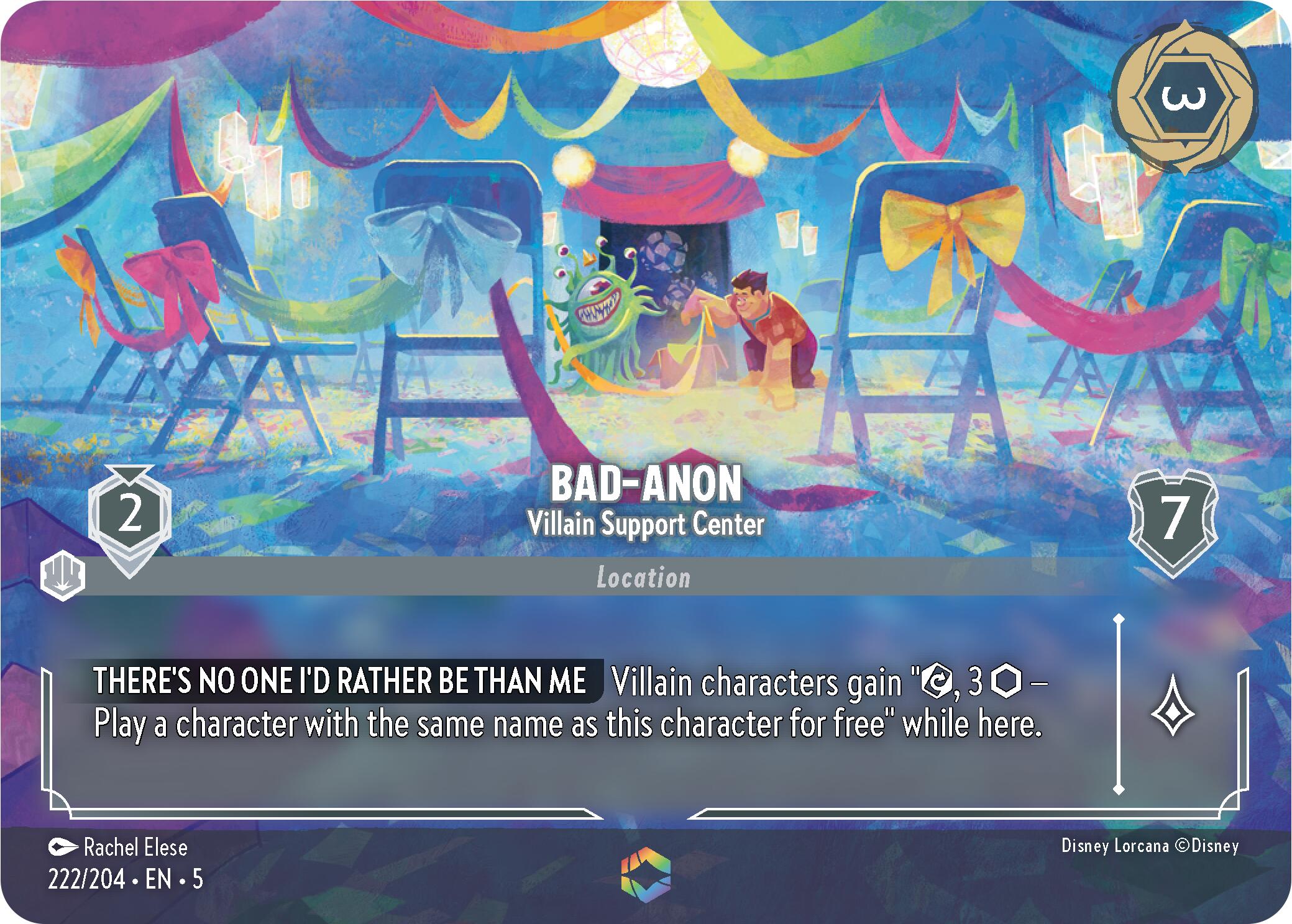 Bad-Anon - Villain Support Center (Enchanted) (222/204) [Shimmering Skies] | Empire Gaming NC