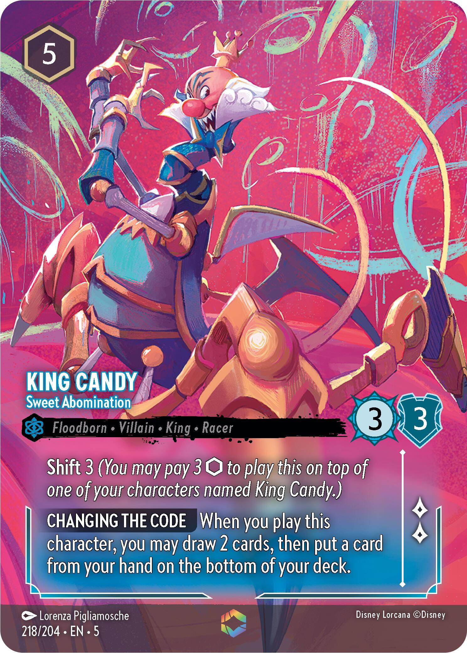King Candy - Sweet Abomination (Enchanted) (218/204) [Shimmering Skies] | Empire Gaming NC