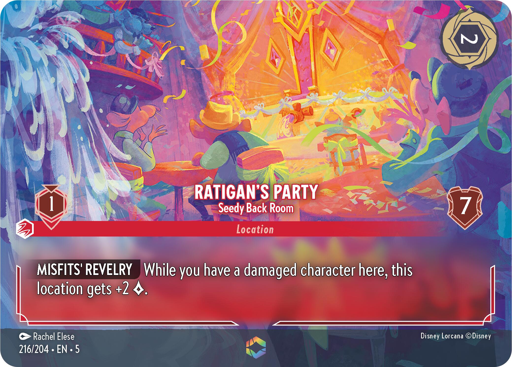 Ratigan's Party - Seedy Back Room (Enchanted) (216/204) [Shimmering Skies] | Empire Gaming NC