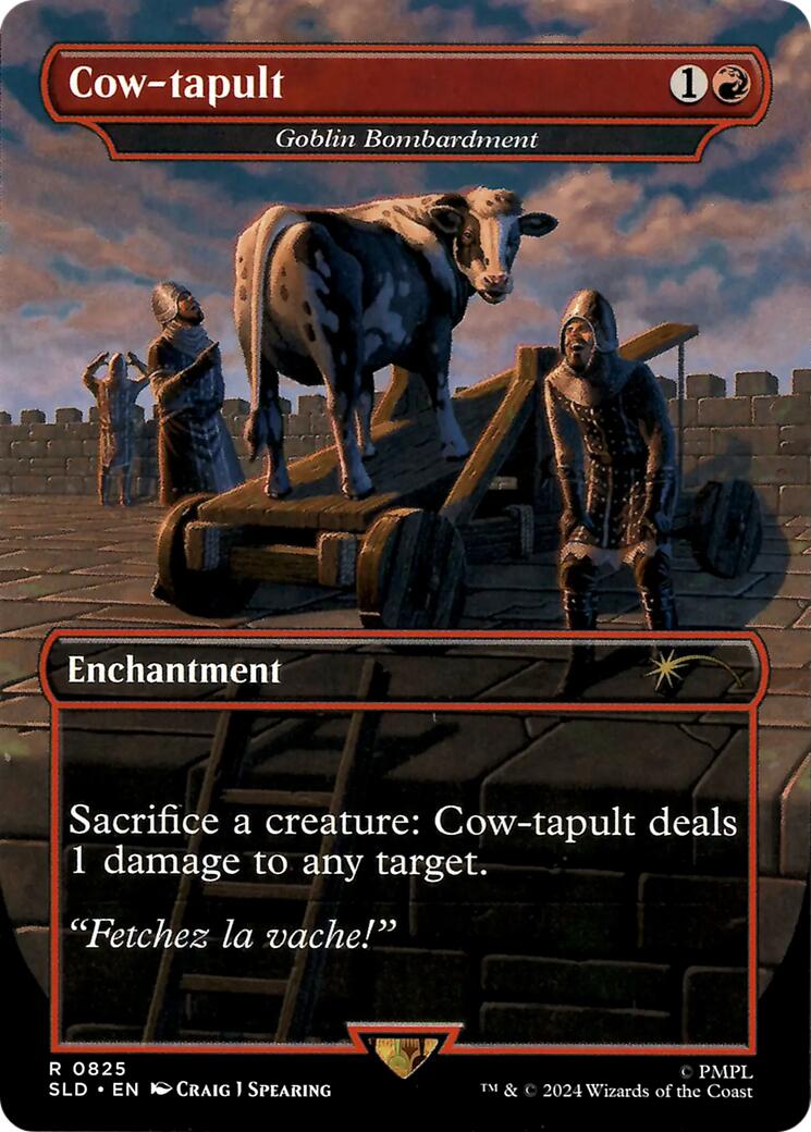 Cow-tapult - Goblin Bombardment [Secret Lair Drop Series] | Empire Gaming NC
