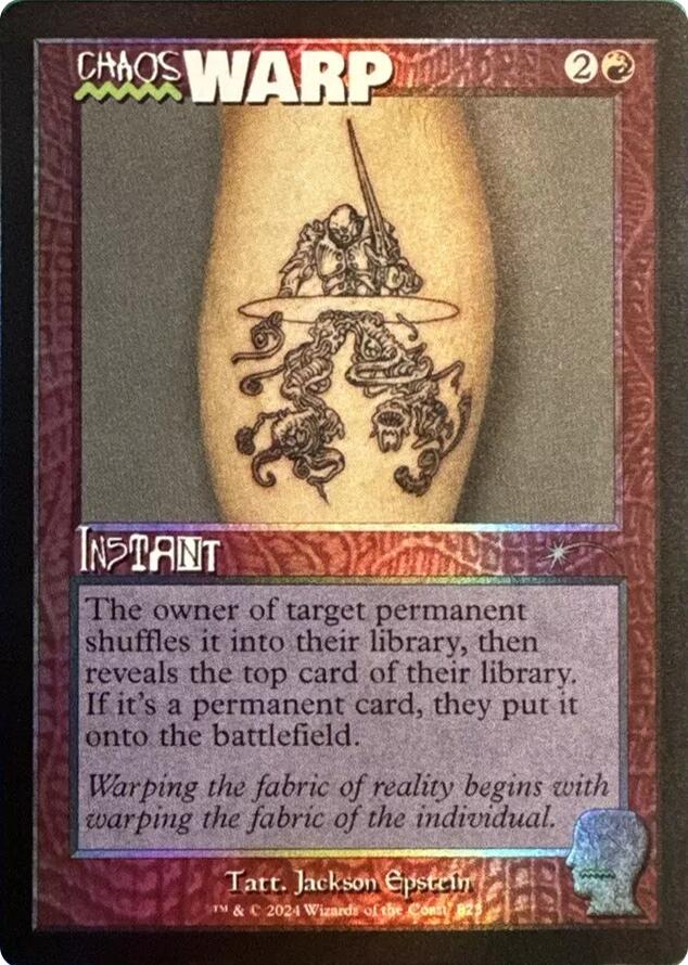 Chaos Warp (Rainbow Foil) [Secret Lair Drop Series] | Empire Gaming NC