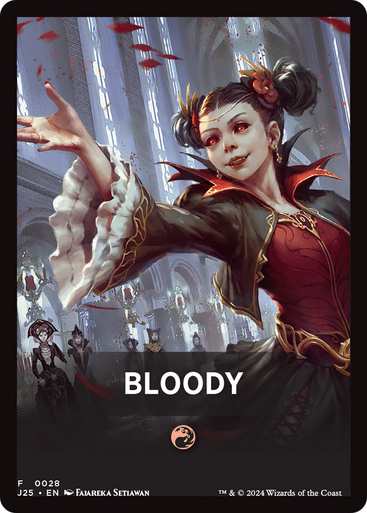 Bloody Theme Card [Foundations Jumpstart Front Cards] | Empire Gaming NC