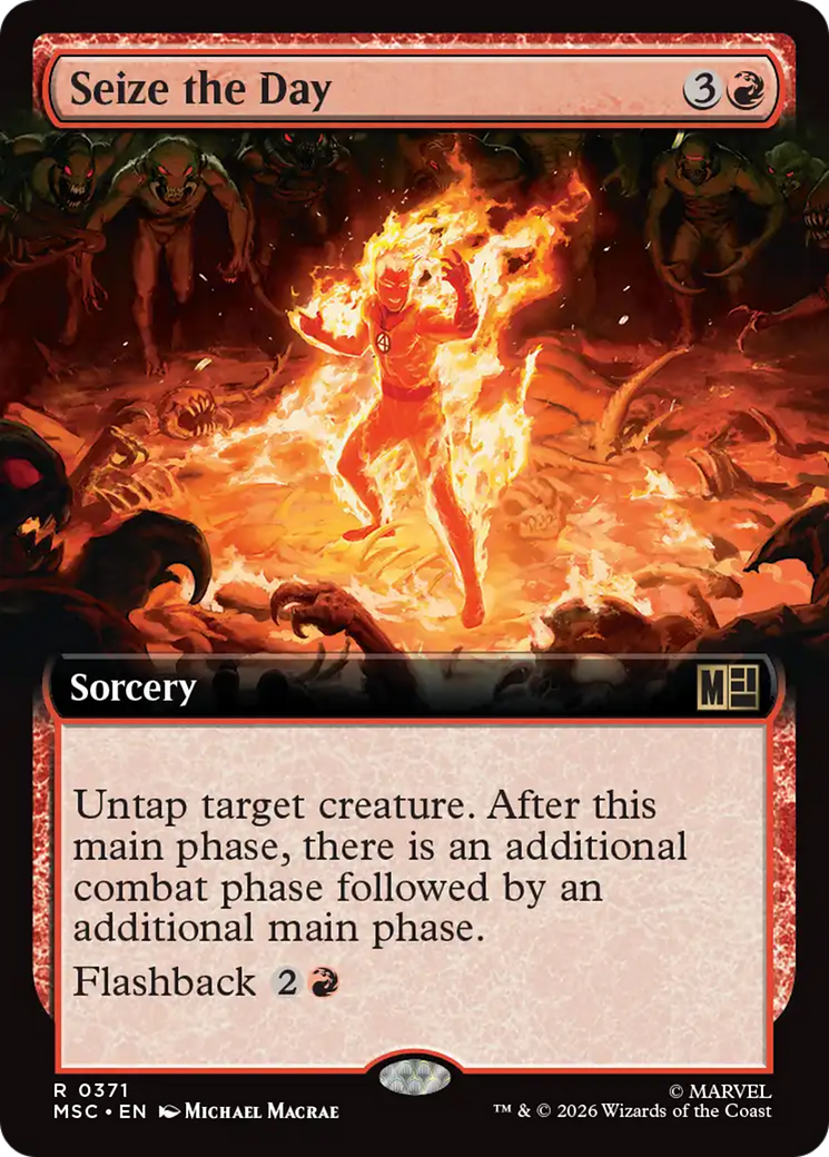 Seize the Day (Extended Art) [Marvel Super Heroes Commander] | Empire Gaming NC