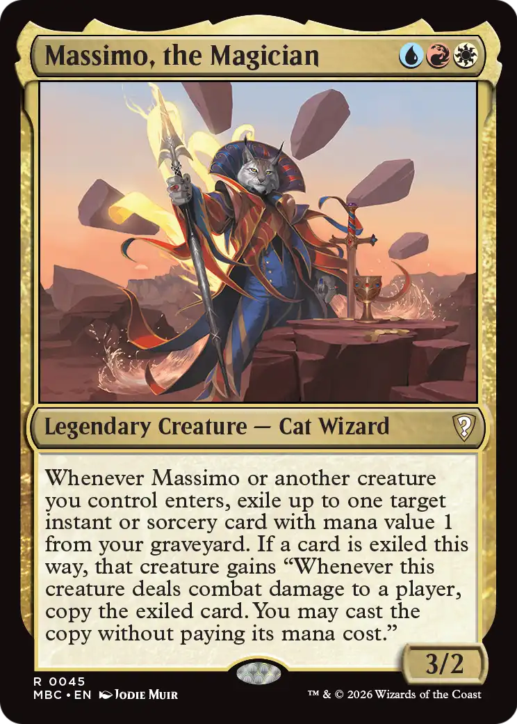 Massimo, the Magician [Mystery Booster: Commander Edition] | Empire Gaming NC