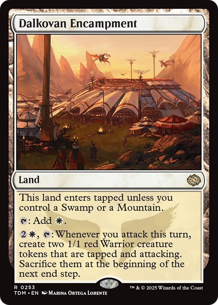 Dalkovan Encampment [Tarkir: Dragonstorm] | Empire Gaming NC
