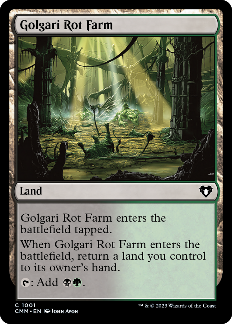 Golgari Rot Farm [Commander Masters] | Empire Gaming NC