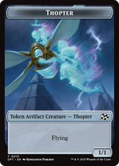 Cat // Thopter (0010) Double-Sided Token [Aetherdrift Tokens] | Empire Gaming NC