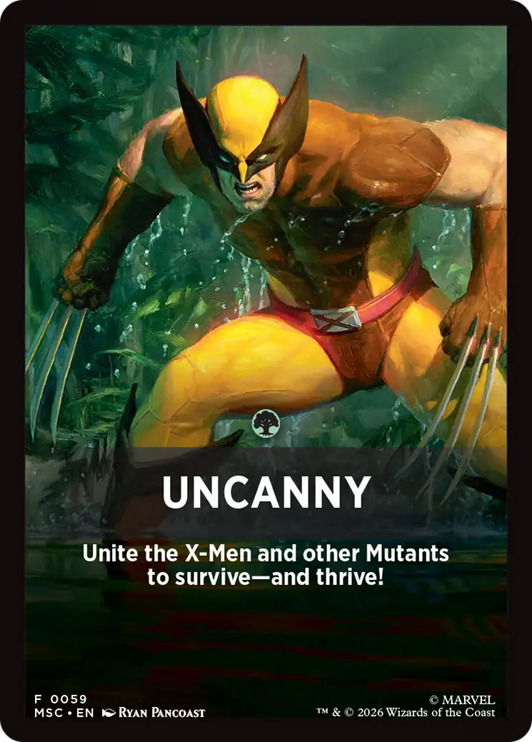 Uncanny Theme Card [Marvel Super Heroes Commander] | Empire Gaming NC