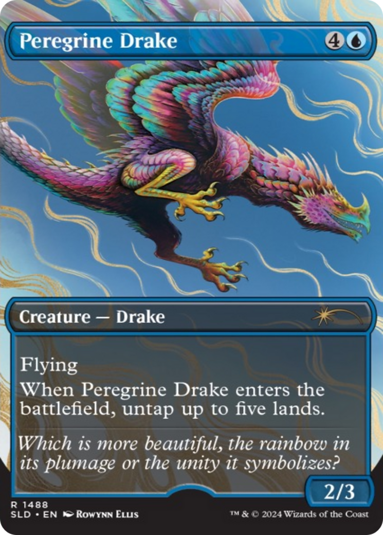 Peregrine Drake (Rainbow Foil) [Secret Lair Drop Series] | Empire Gaming NC