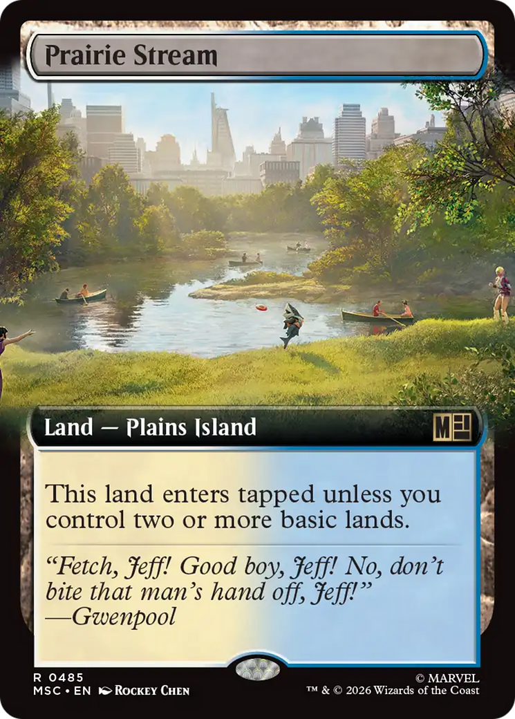 Prairie Stream (Extended Art) [Marvel Super Heroes Commander] | Empire Gaming NC