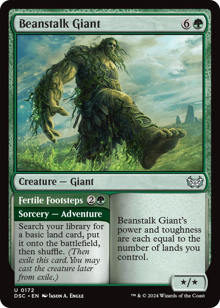 Beanstalk Giant [Duskmourn: House of Horror Commander] | Empire Gaming NC