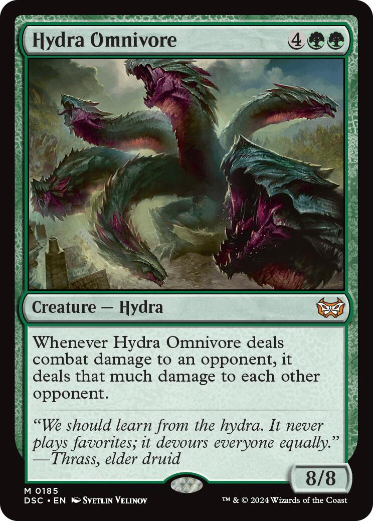 Hydra Omnivore [Duskmourn: House of Horror Commander] | Empire Gaming NC