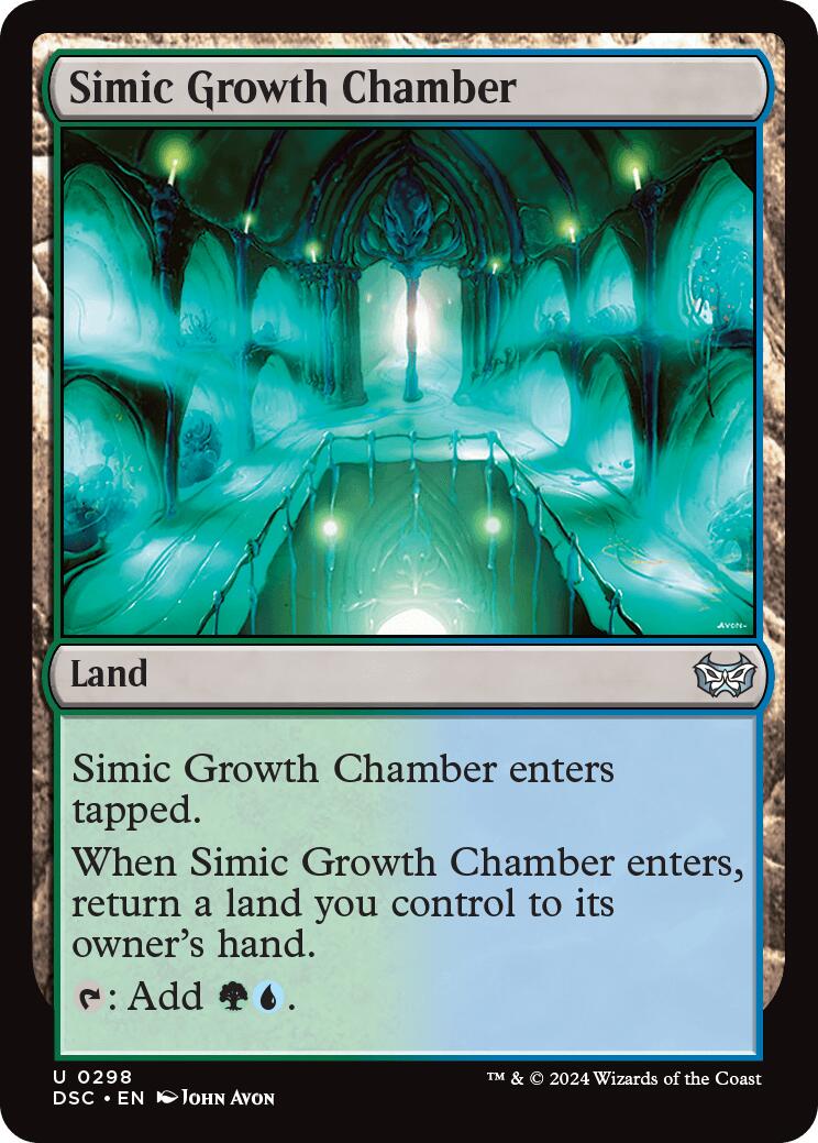 Simic Growth Chamber [Duskmourn: House of Horror Commander] | Empire Gaming NC