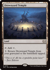 Drownyard Temple [Duskmourn: House of Horror Commander] | Empire Gaming NC