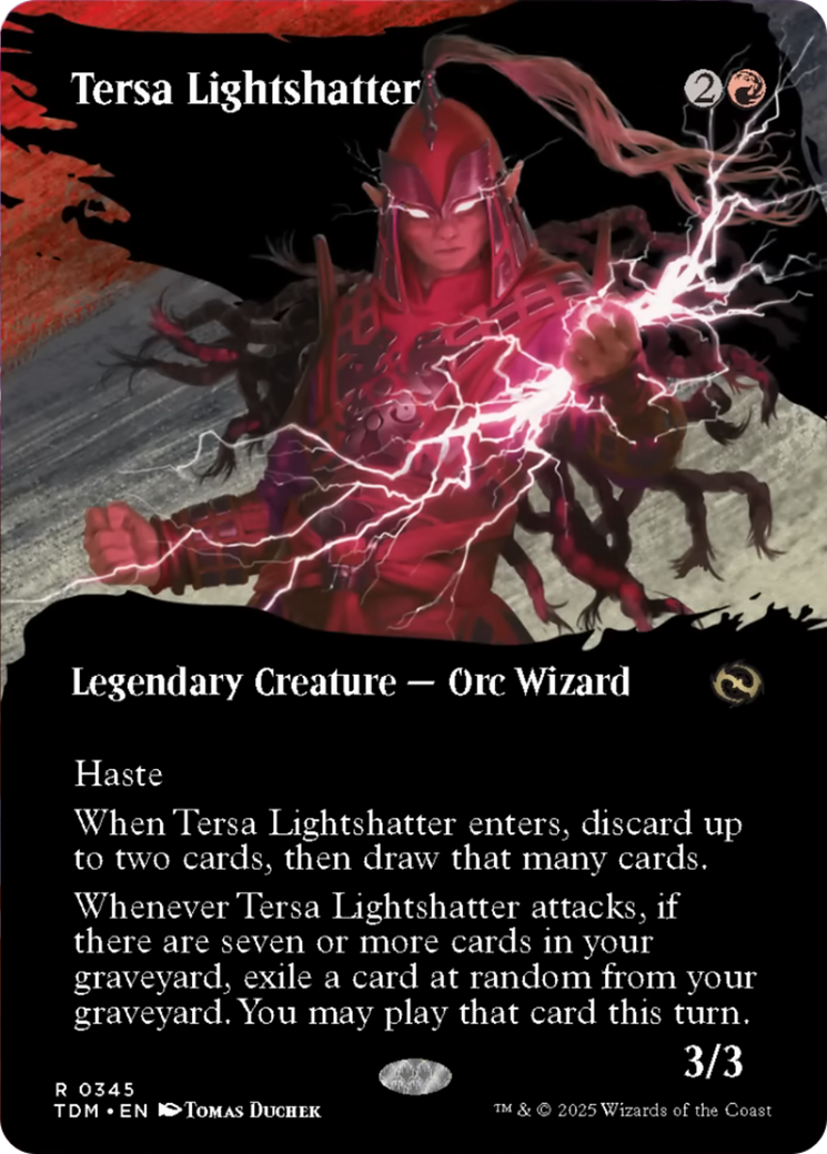 Tersa Lightshatter (Borderless) [Tarkir: Dragonstorm] | Empire Gaming NC