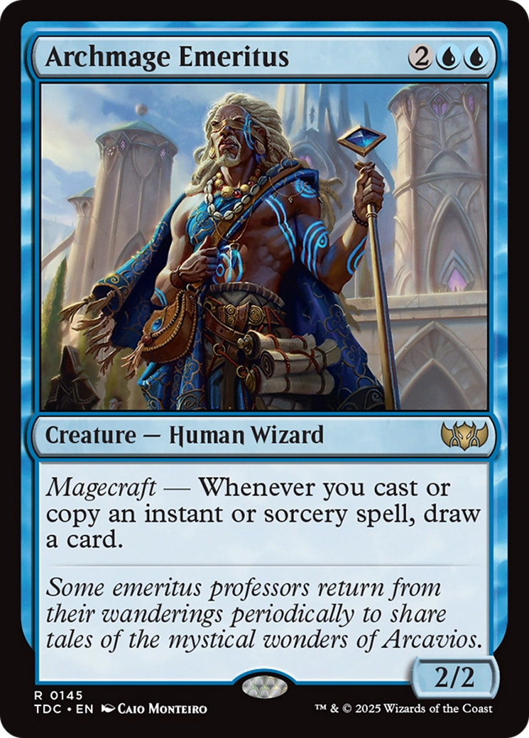 Archmage Emeritus [Tarkir: Dragonstorm Commander] | Empire Gaming NC