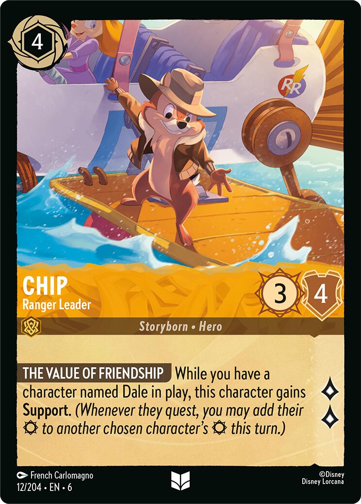 Chip - Ranger Leader (12/204) [Azurite Sea] | Empire Gaming NC
