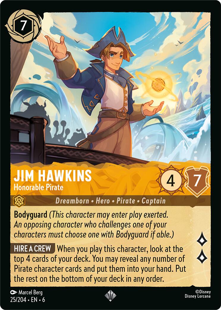 Jim Hawkins - Honorable Pirate (25/204) [Azurite Sea] | Empire Gaming NC