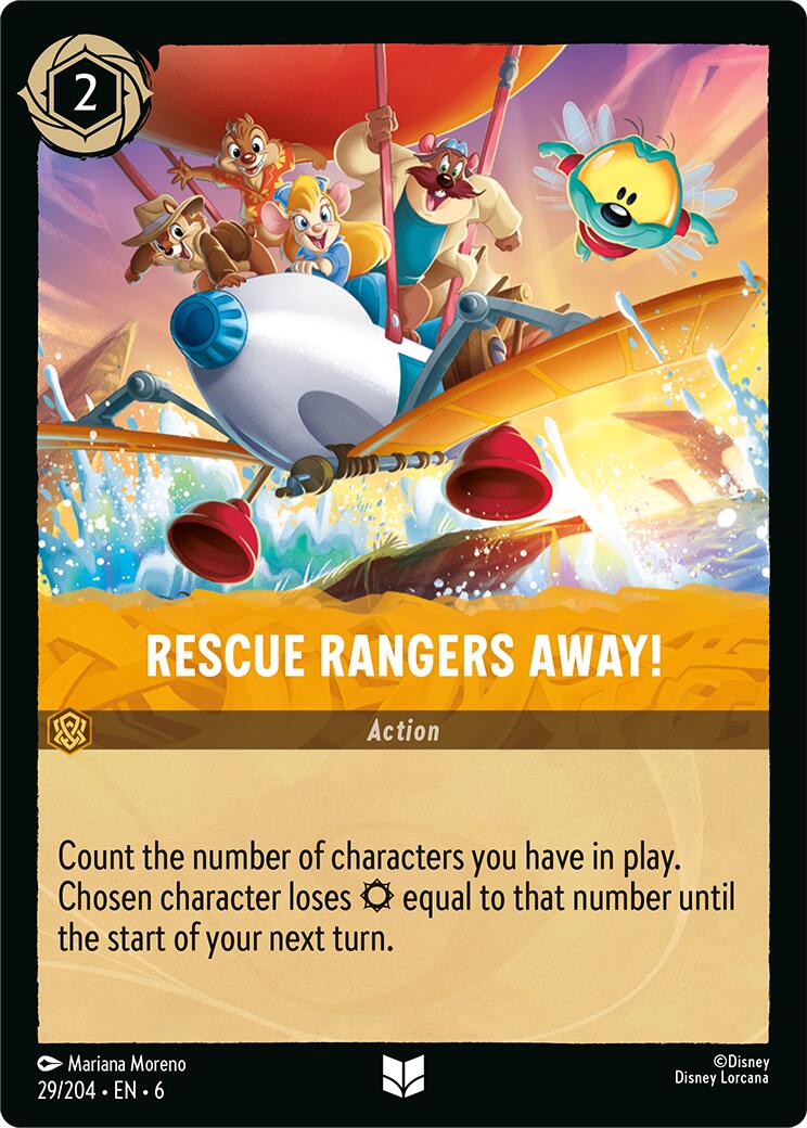 Rescue Rangers Away! (29/204) [Azurite Sea] | Empire Gaming NC