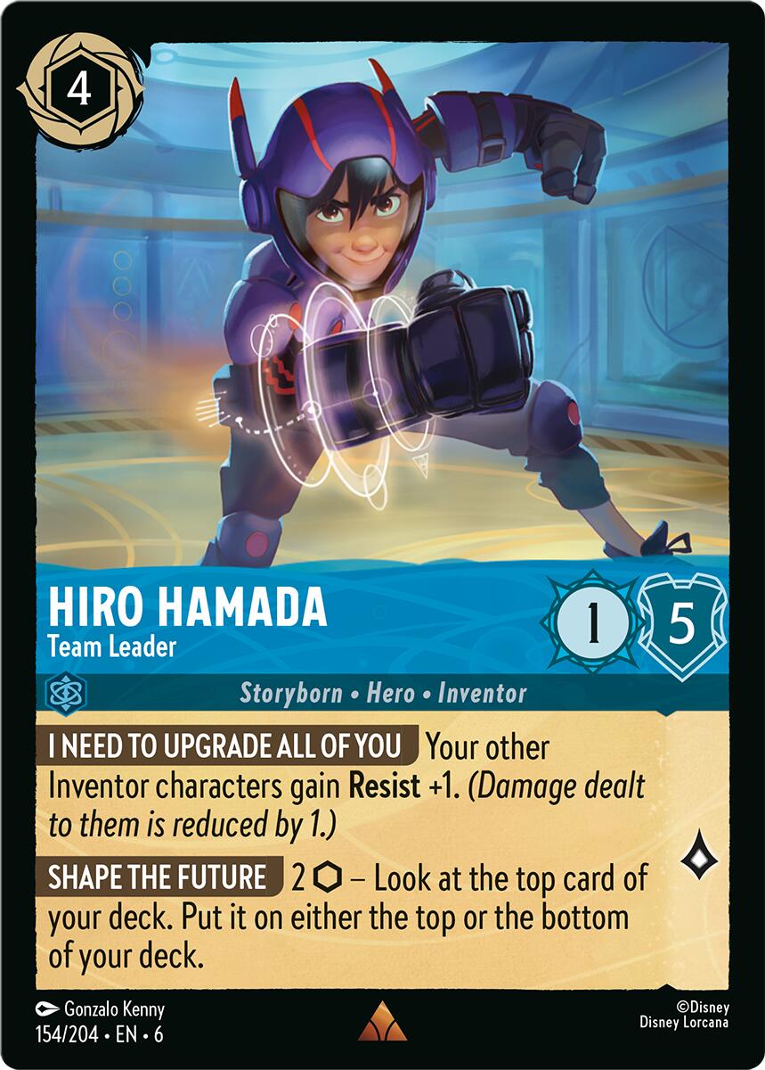 Hiro Hamada - Team Leader (154/204) [Azurite Sea] | Empire Gaming NC