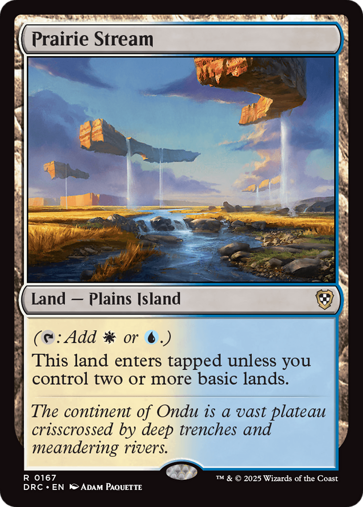 Prairie Stream [Aetherdrift Commander] | Empire Gaming NC