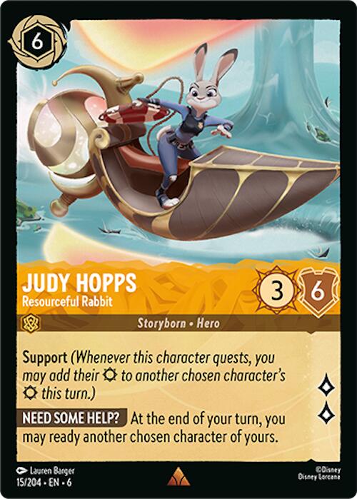 Judy Hopps - Resourceful Rabbit (15/204) [Azurite Sea] | Empire Gaming NC