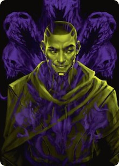 Kaito, Bane of Nightmares Art Card [Duskmourn: House of Horror Art Series] | Empire Gaming NC