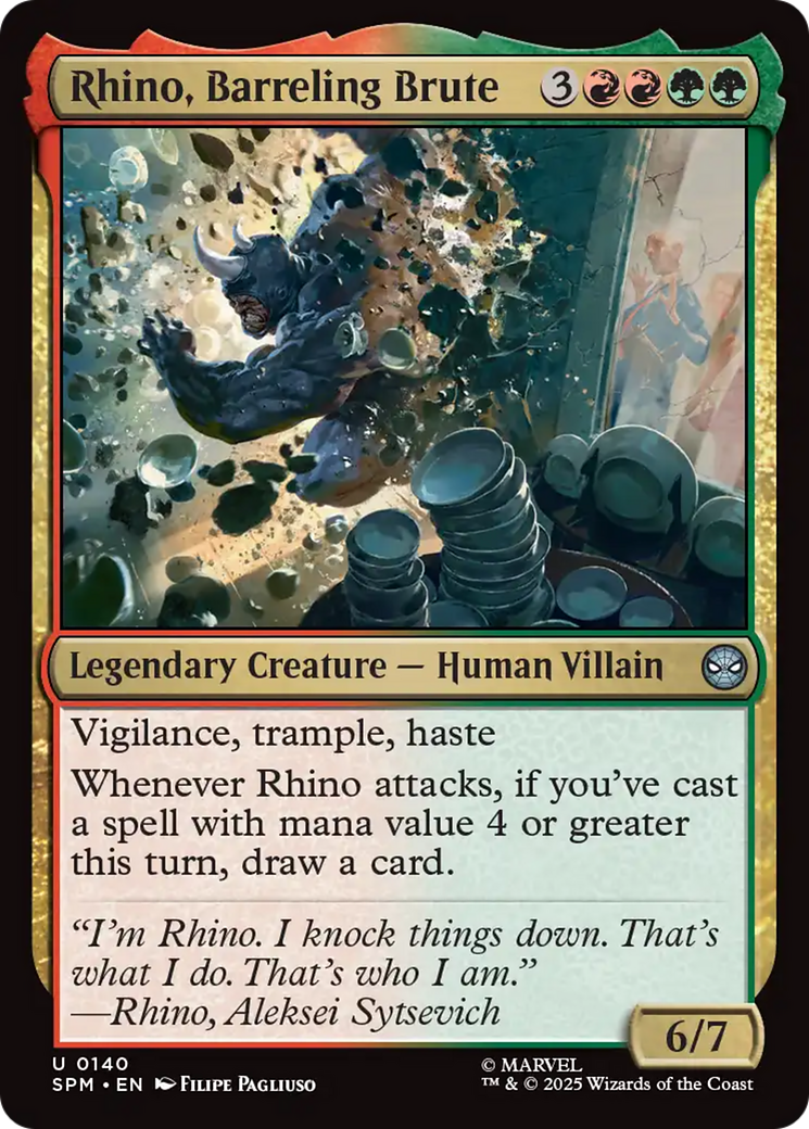 Rhino, Barreling Brute [Marvel's Spider-Man] | Empire Gaming NC