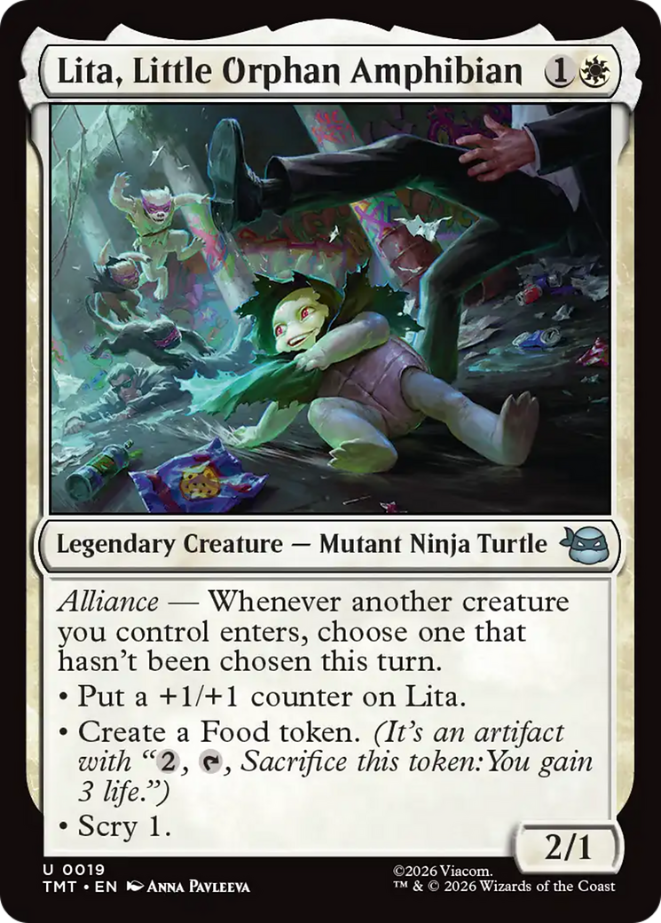 Lita, Little Orphan Amphibian [Teenage Mutant Ninja Turtles] | Empire Gaming NC