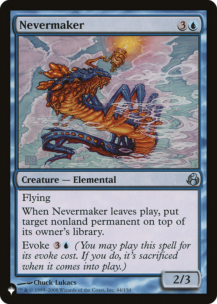Nevermaker [The List] | Empire Gaming NC