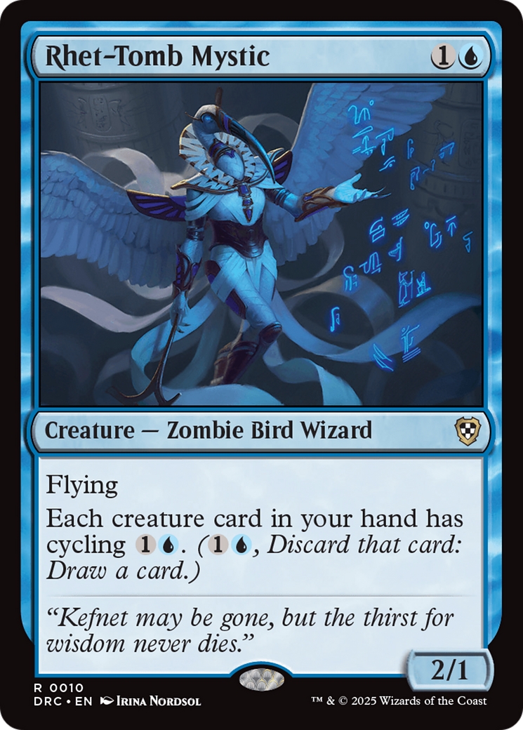 Rhet-Tomb Mystic [Aetherdrift Commander] | Empire Gaming NC