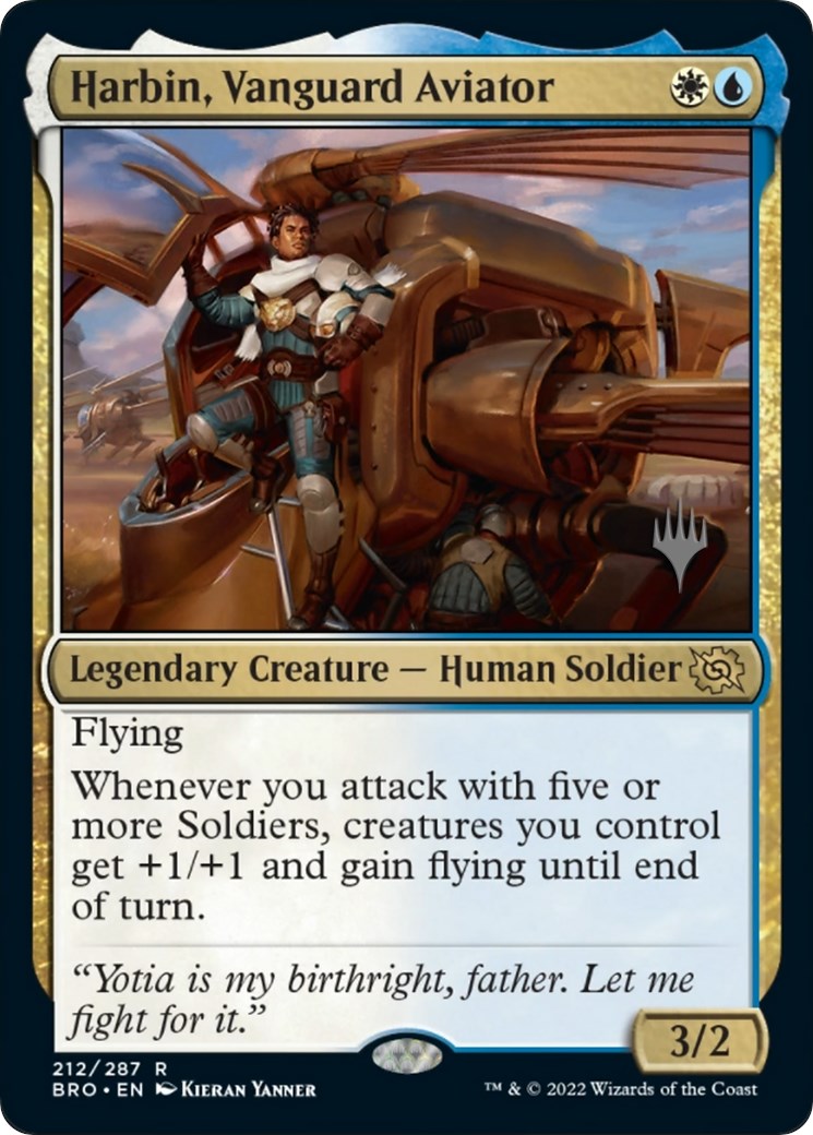 Harbin, Vanguard Aviator (Promo Pack) [The Brothers' War Promos] | Empire Gaming NC