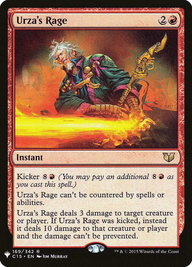 Urza's Rage [The List] | Empire Gaming NC