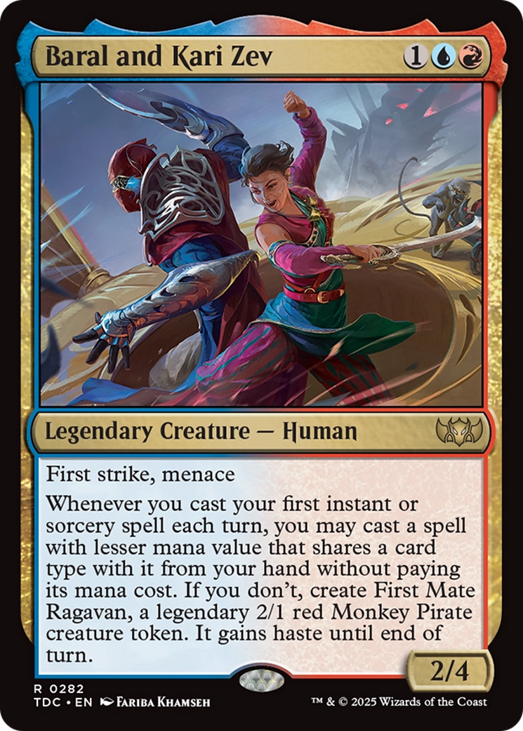 Baral and Kari Zev [Tarkir: Dragonstorm Commander] | Empire Gaming NC