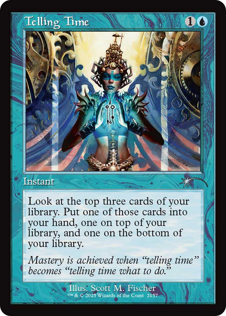 Telling Time (Retro Frame) [Secret Lair Drop Series] | Empire Gaming NC
