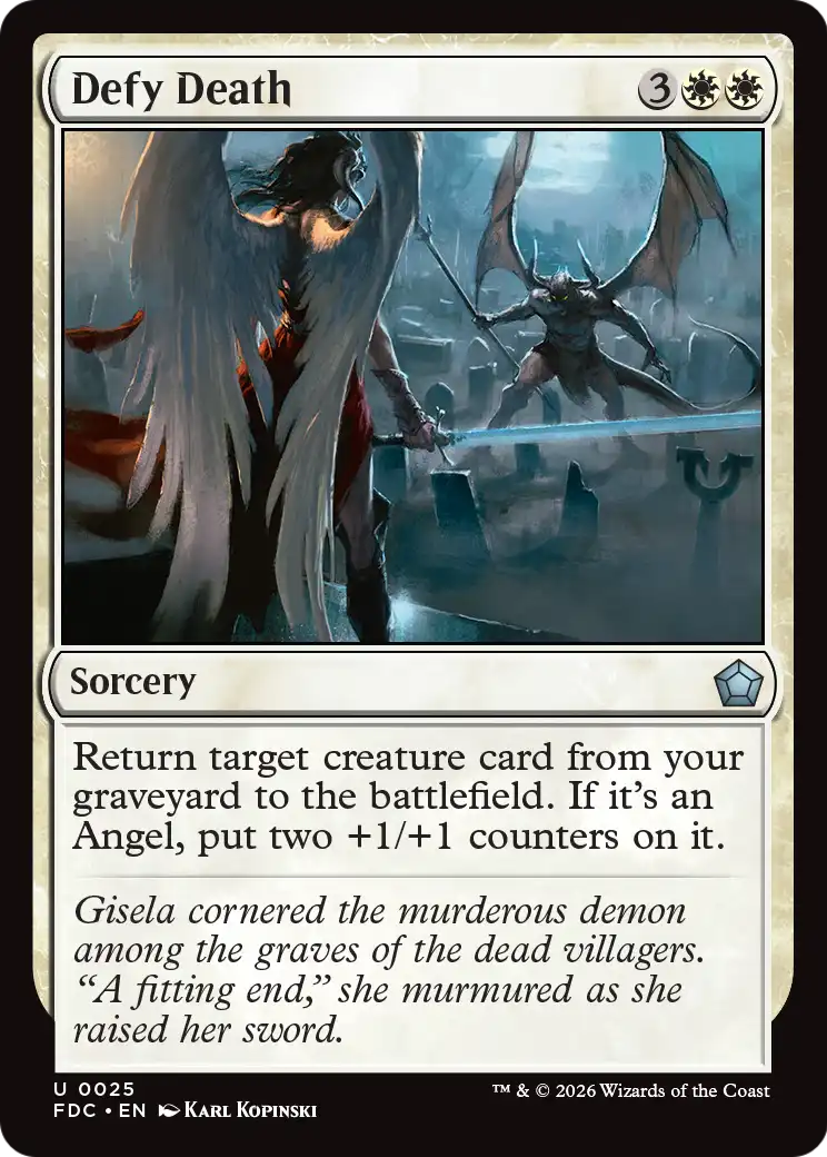 Defy Death [Foundations Commander] | Empire Gaming NC