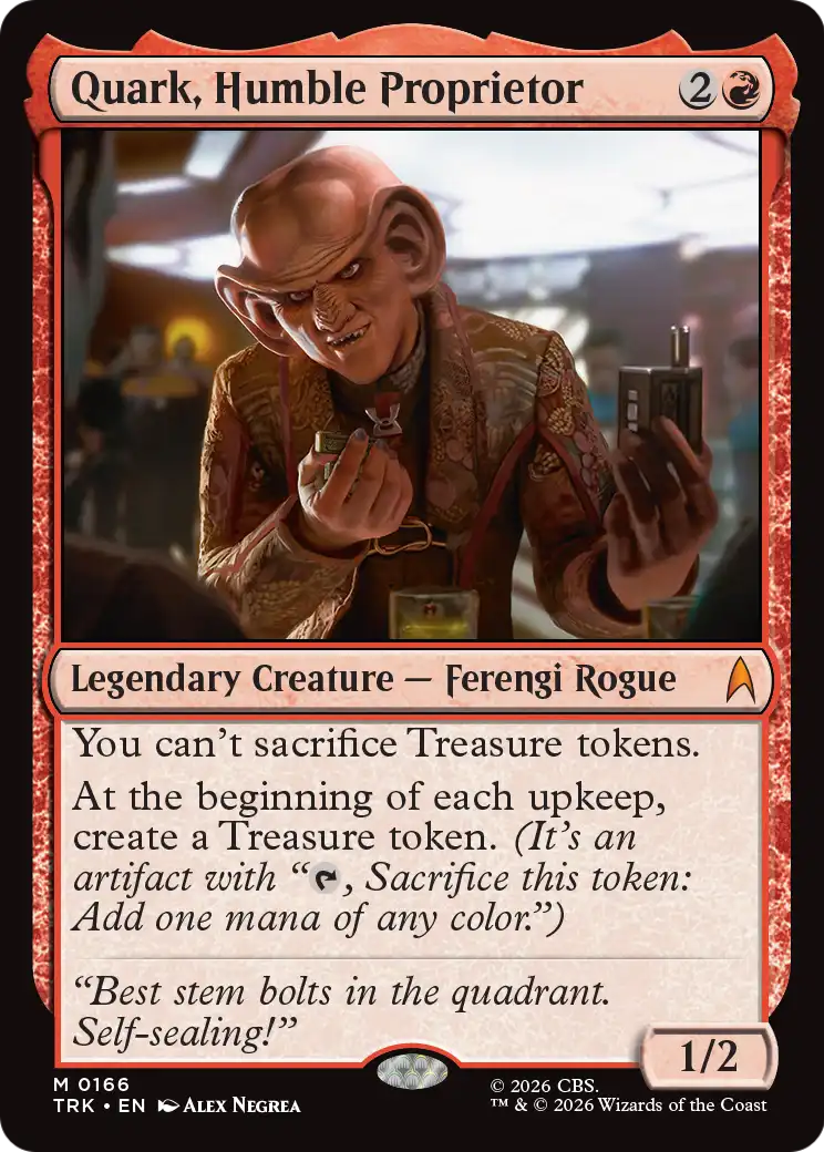 Quark, Humble Proprietor [Star Trek] | Empire Gaming NC