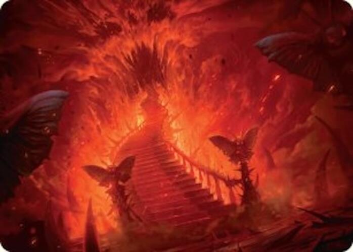 Mountain Art Card [Duskmourn: House of Horror Art Series] | Empire Gaming NC