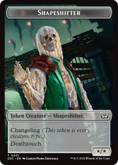 Shapeshifter // Insect (0022) Double-Sided Token [Duskmourn: House of Horror Commander Tokens] | Empire Gaming NC