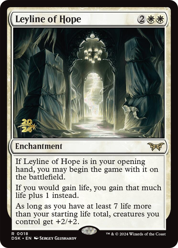 Leyline of Hope [Duskmourn: House of Horror Prerelease Promos] | Empire Gaming NC