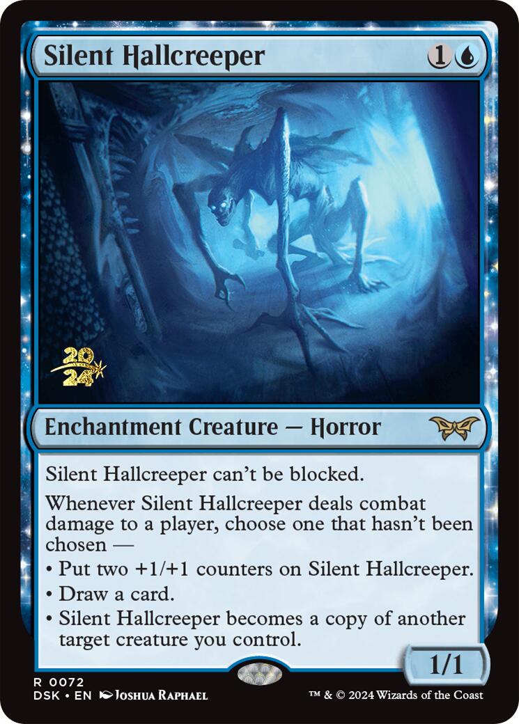 Silent Hallcreeper [Duskmourn: House of Horror Prerelease Promos] | Empire Gaming NC