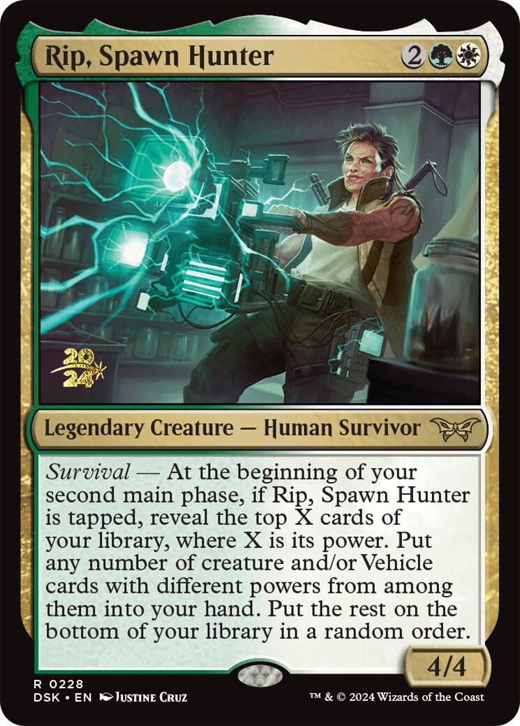 Rip, Spawn Hunter [Duskmourn: House of Horror Prerelease Promos] | Empire Gaming NC