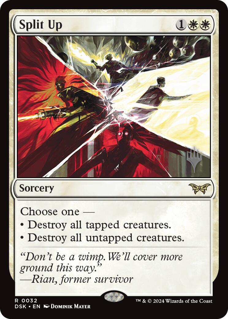 Split Up (Promo Pack) [Duskmourn: House of Horror Promos] | Empire Gaming NC