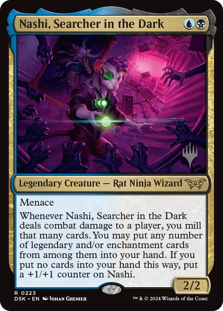 Nashi, Searcher in the Dark [Duskmourn: House of Horror Promos] | Empire Gaming NC