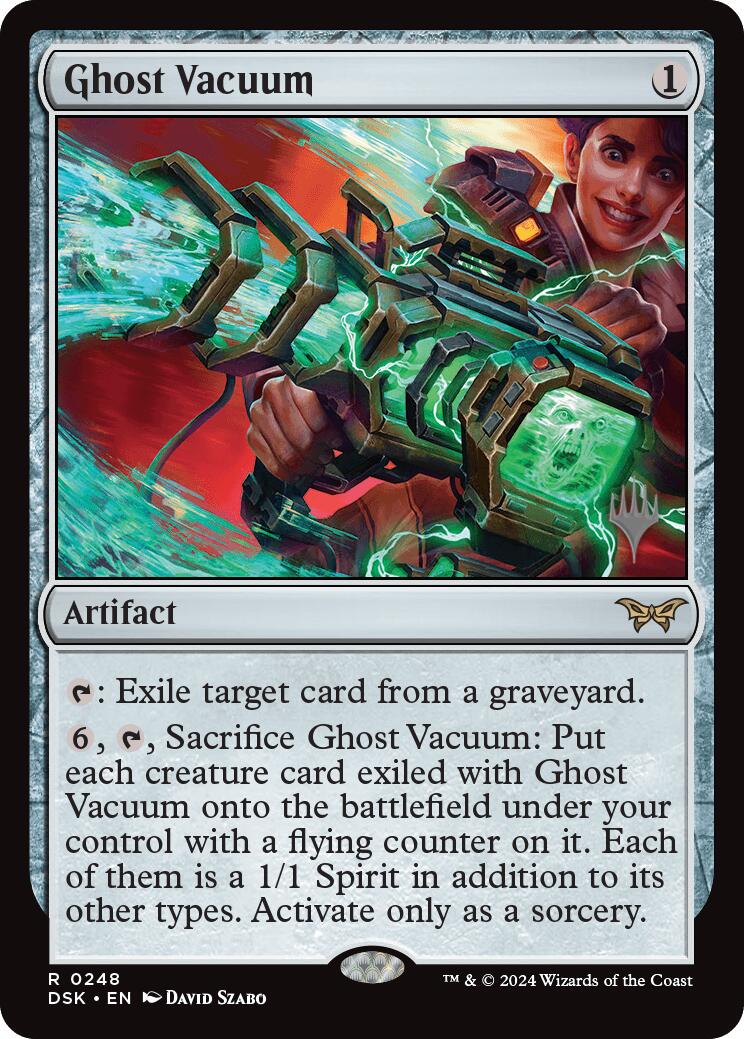 Ghost Vacuum [Duskmourn: House of Horror Promos] | Empire Gaming NC