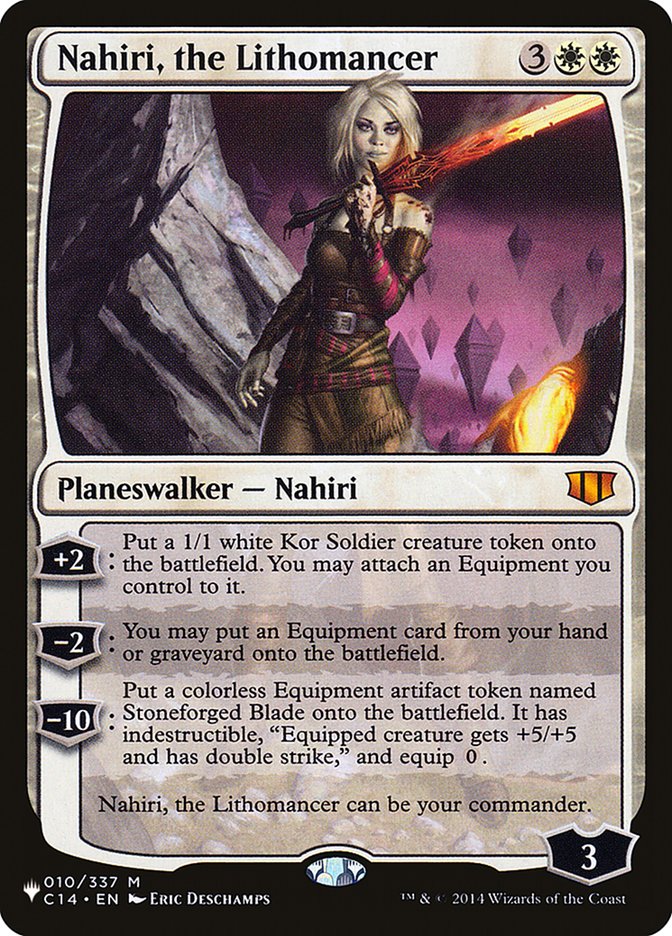 Nahiri, the Lithomancer [The List] | Empire Gaming NC