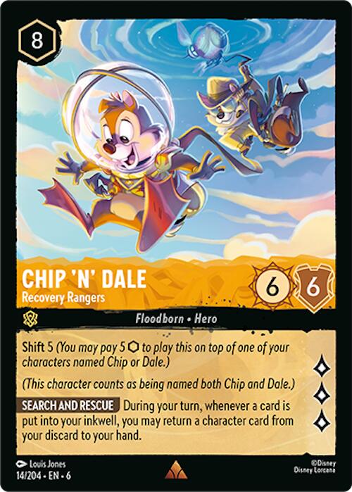 Chip 'n' Dale - Recovery Rangers (14/204) [Azurite Sea] | Empire Gaming NC