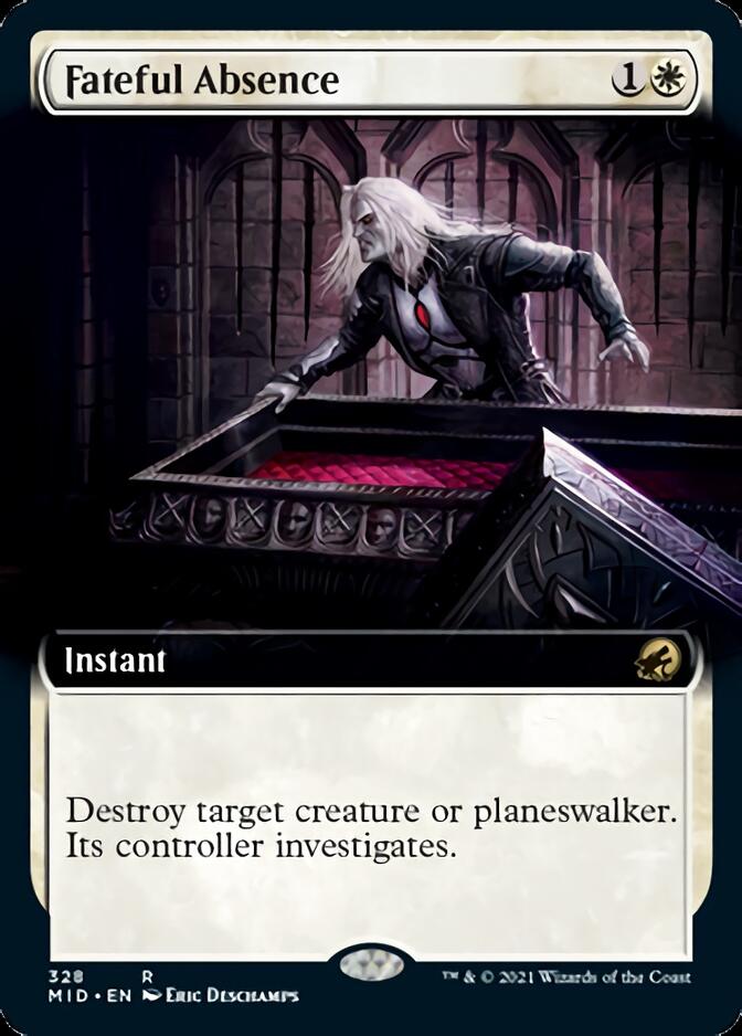 Fateful Absence (Extended Art) [Innistrad: Midnight Hunt] | Empire Gaming NC